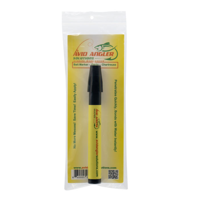 Avid Angler Solutions Chartreuse Marker w/Garlic Scent - Image 2