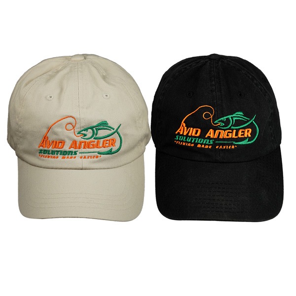 Avid Angler Solution Logo Branded Cotton Cap